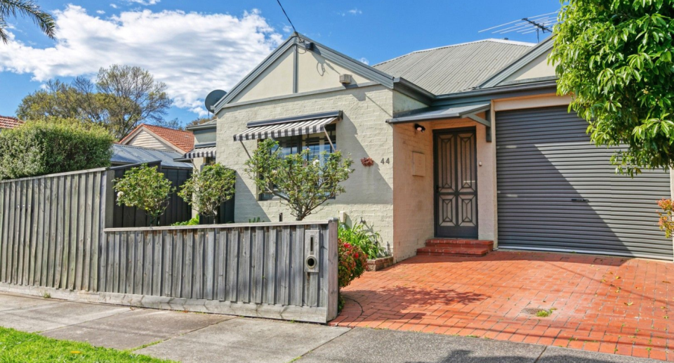 Exterior of a cottage-style home in Melbourne.