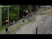 <p>Danny Hart’s downhill run at the 2011 Mountain Bike World Championships was legendary. As one announcer put it, “How does Danny Hart sit down with balls that big?” </p><p><a href="https://www.youtube.com/watch?v=EqYgAX6D43Q  " rel="nofollow noopener" target="_blank" data-ylk="slk:See the original post on Youtube;elm:context_link;itc:0;sec:content-canvas" class="link ">See the original post on Youtube</a></p>