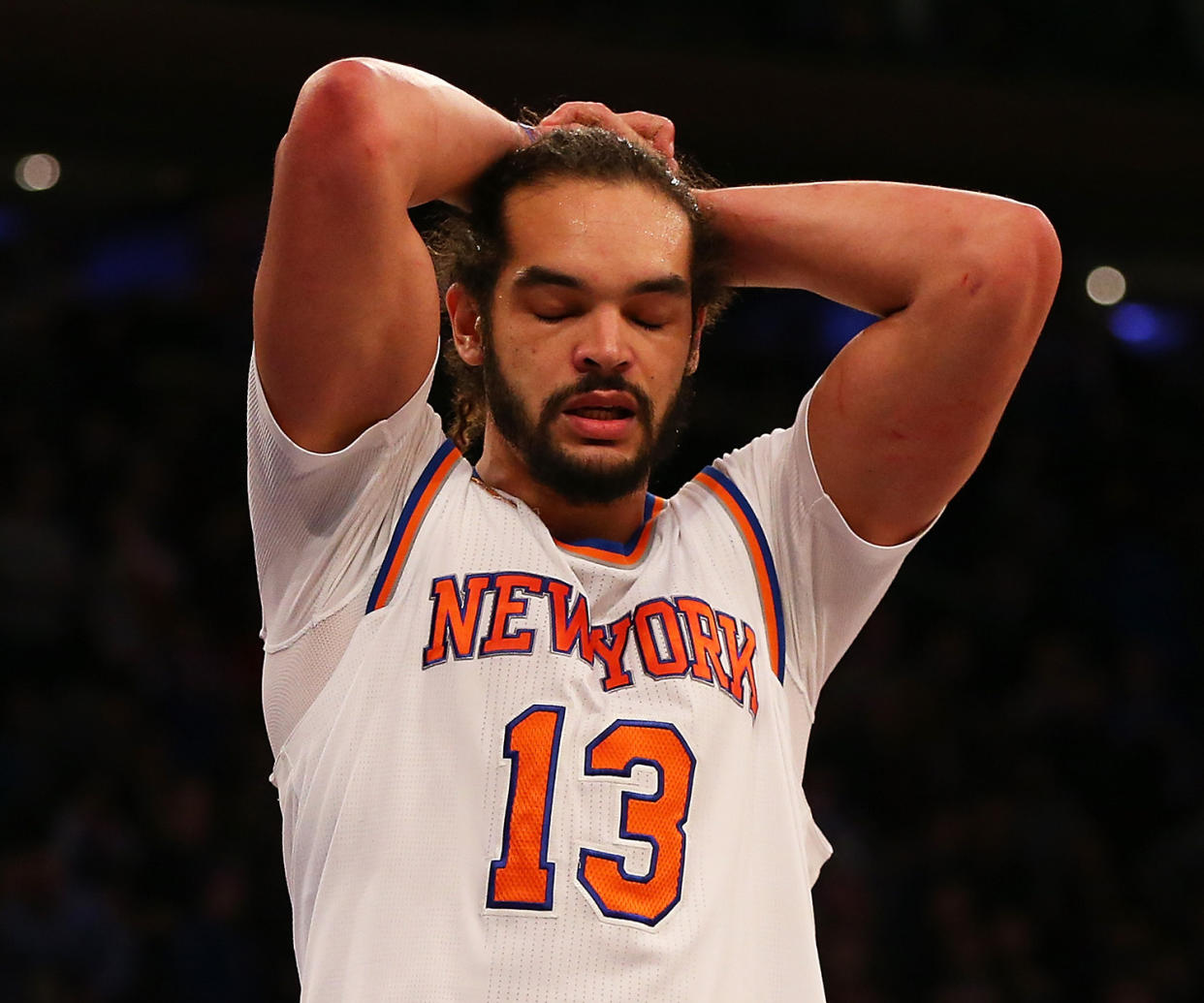 Joakim Noah feels the pain of everyone. Then, he feels nothing. (Getty Images)