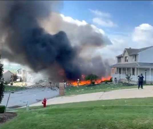 House leveled in explosion in Plum Borough; several other homes damaged
