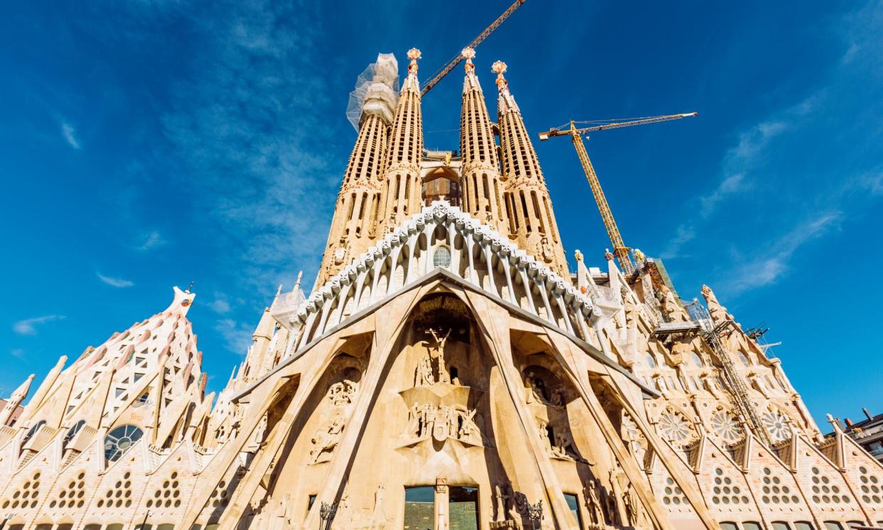 <span>The new date for La Sagrada Familia coincides with the centenary of the death of its architect.</span><span>Photograph: Alexander Spatari/Getty</span>