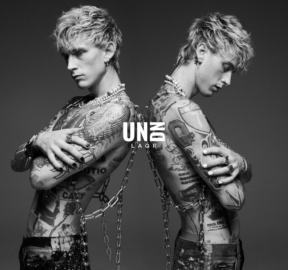 Machine Gun Kelly for his UN/DN LAQR nail polish line. - Credit: Courtesy of UN/DN LAQR