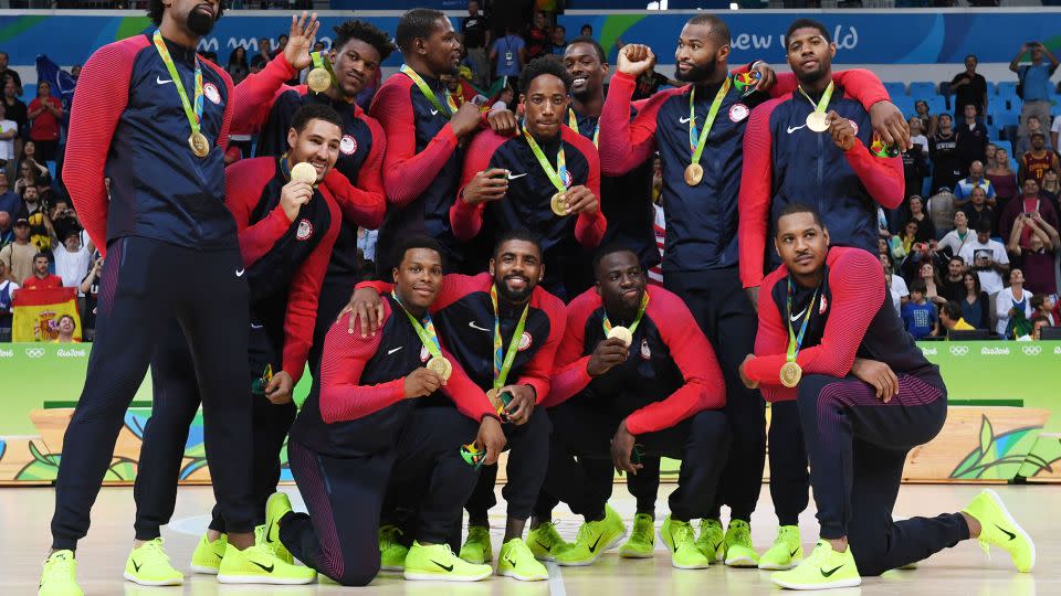 Irving won a gold medal with Team USA at Rio 2016. - Mark Ralston/AFP/Getty Images