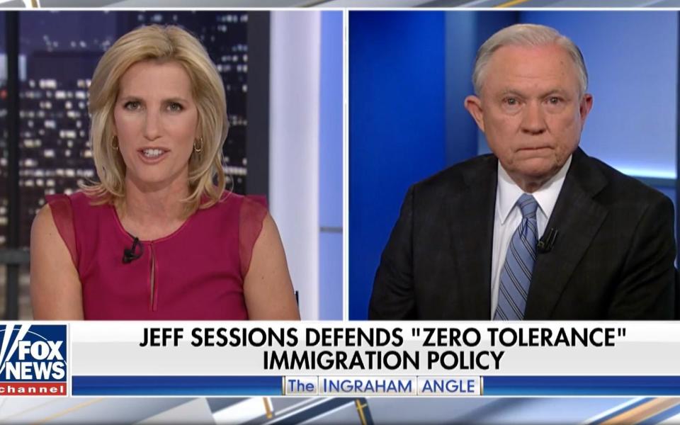 Jeff Sessions says child migrant holding cages not like Nazi Germany 'because they were keeping Jews from leaving'