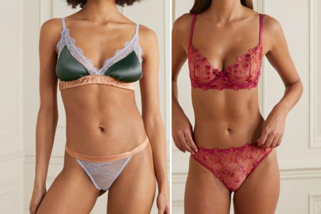 What Katie Did on X: Our Blossom Satine Lingerie is now available