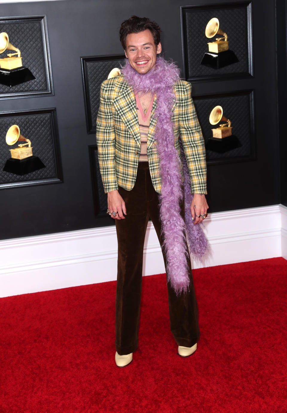best grammys outfits harry styles