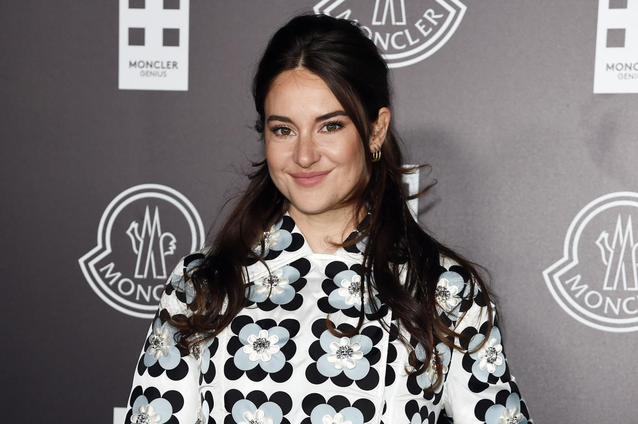 Shailene Woodley attends the Moncler fashion show on February 19, 2020 in Milan, Italy. (Photo by Stefania D'Alessandro/Getty Images)