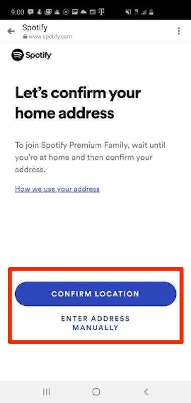 How to accept Spotify family invite   5