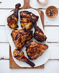 Chicken Legs Marinated in Yogurt and Spices