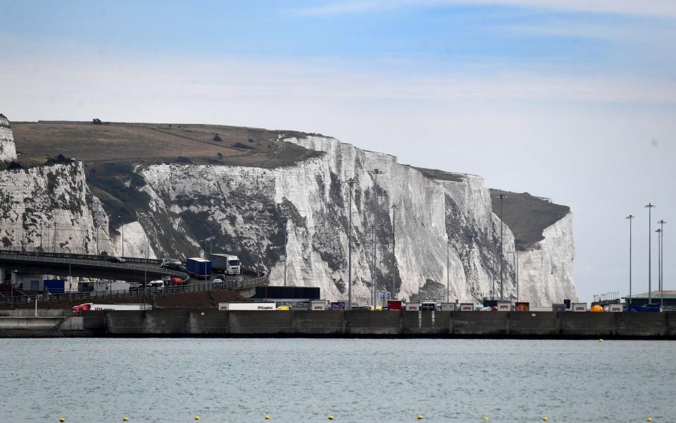 The white cliffs of Dover - ANDY RAIN/Shutterstock