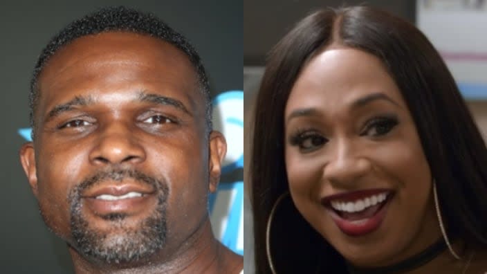 Actor Darius McCrary (left) is denying rumors that he and trans reality TV personality Sidney Starr (right) are dating. (Photos: Maury Phillips/Getty Images and Screenshot/VH-1)