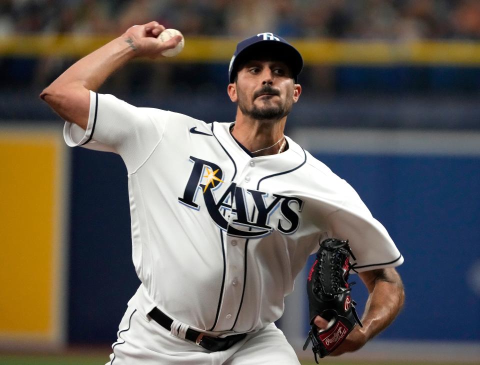 Zach Eflin signed with the Rays in the 2022-23 offseason.