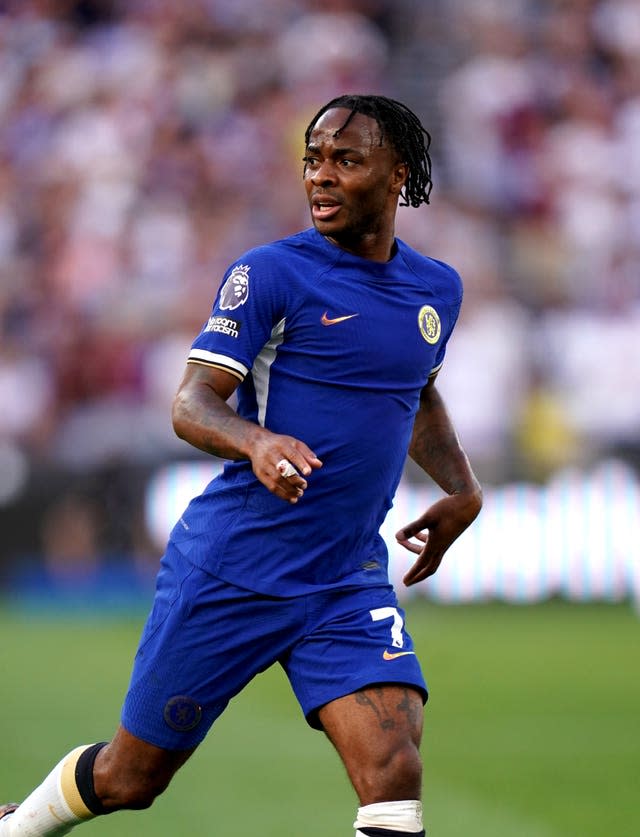 Raheem Sterling has scored twice for Chelsea this season