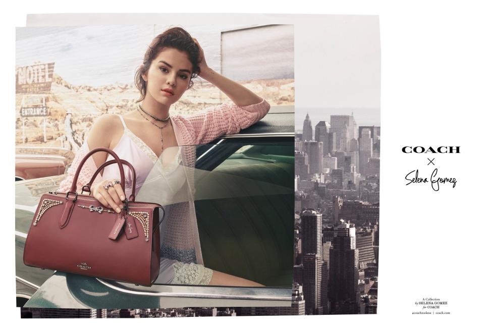 Selena Gomez designed a ready-to-wear capsule for Coach. Here's your first look at the collection.