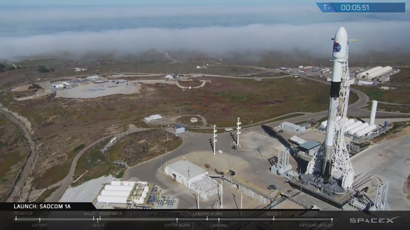 That's the launch pad, and that's LZ-4 in the background. So close.