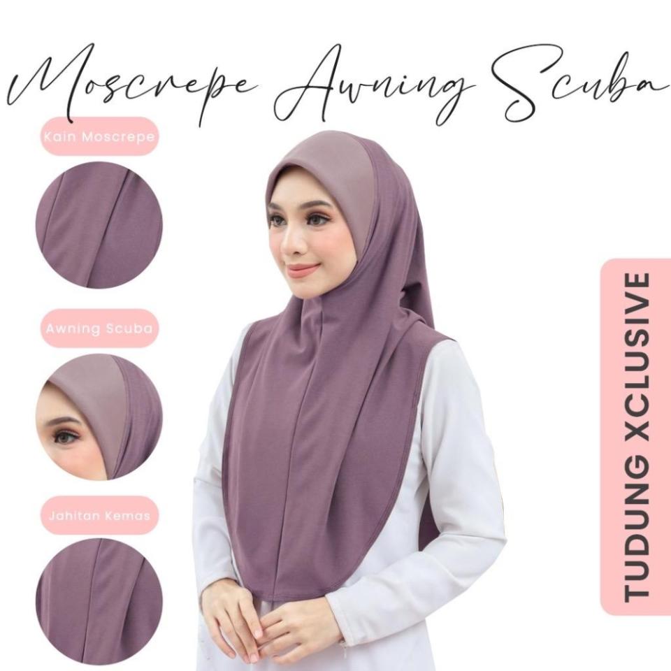 Tudung Exclusive maximises its product images to showcase its product features. — Picture courtesy of Tudung Exclusive