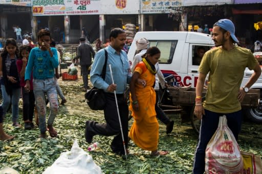 There are an estimated eight million blind people in India