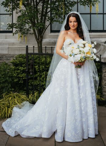 <p>Wade Muir</p> Annie Clark and Luke Karaim's wedding at Casa Loma in Toronto on May 19.