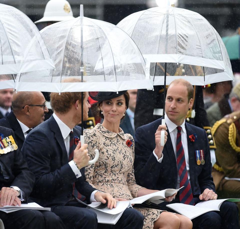 <p>The royals' preferred bubble umbrellas have many advantages—but they're just not built to be shared.<br></p>