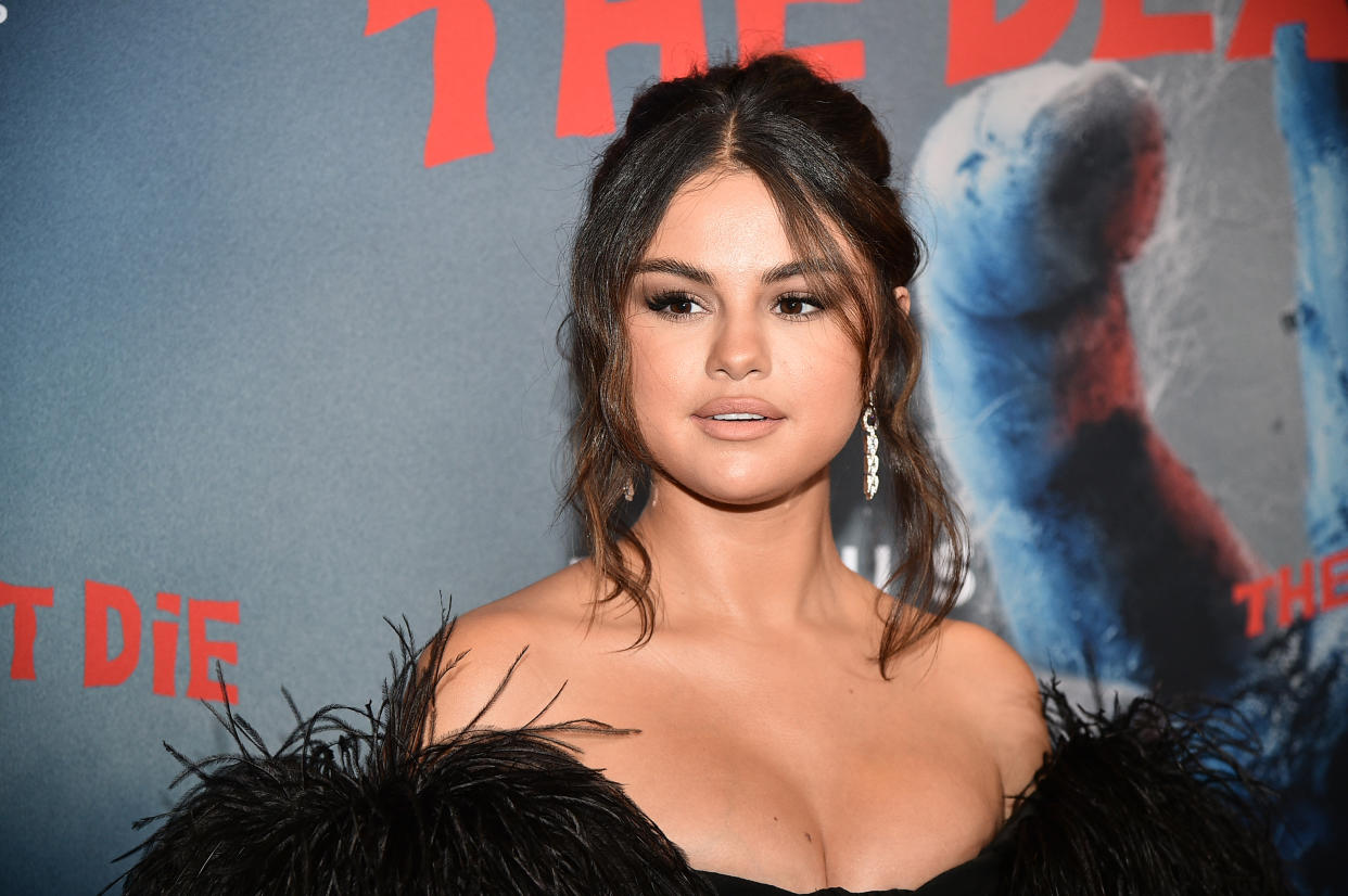 NEW YORK, NEW YORK - JUNE 10:  Selena Gomez attends "The Dead Don't Die" New York Premiere at Museum of Modern Art on June 10, 2019 in New York City. (Photo by Theo Wargo/Getty Images)