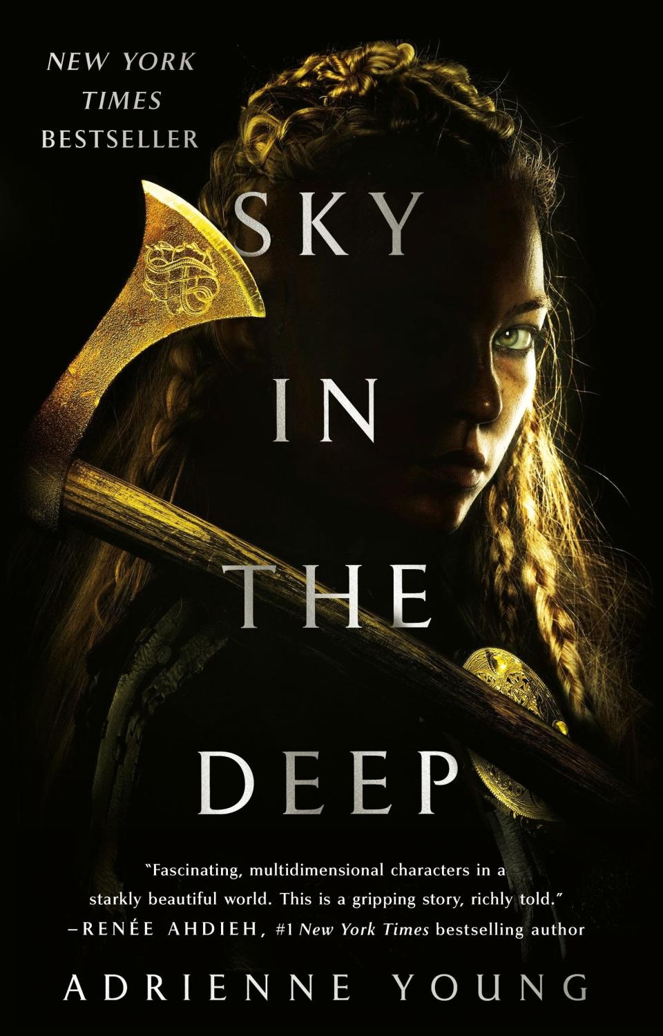 Sky In the Deep is a violently enchanting saga that follows 17-year-old Eelyn, a warrior who fights to protect her Aska people and her family. When she discovers that her beloved brother is fighting alongside the enemy, she is heartbroken. Her brother then kidnaps her, and while injured, she has to learn to fight with the enemy to survive and find a way to bring her family back together again. This book about trust, family, survival, and love isn't one to miss.