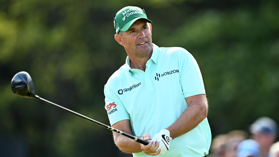 Padraig Harrington during the 151st Open Championship at Royal Liverpool