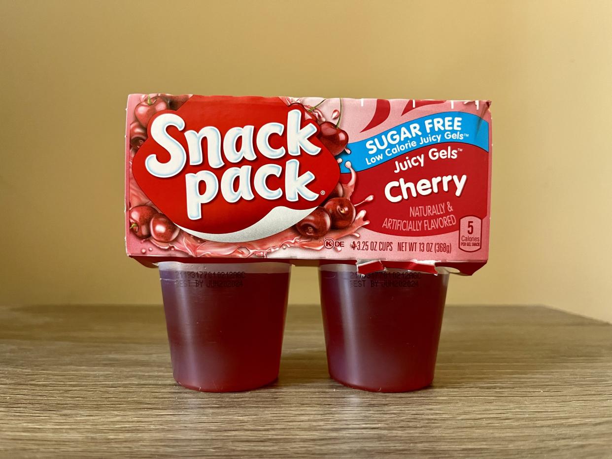 sugar free cherry snack pack juicy gels