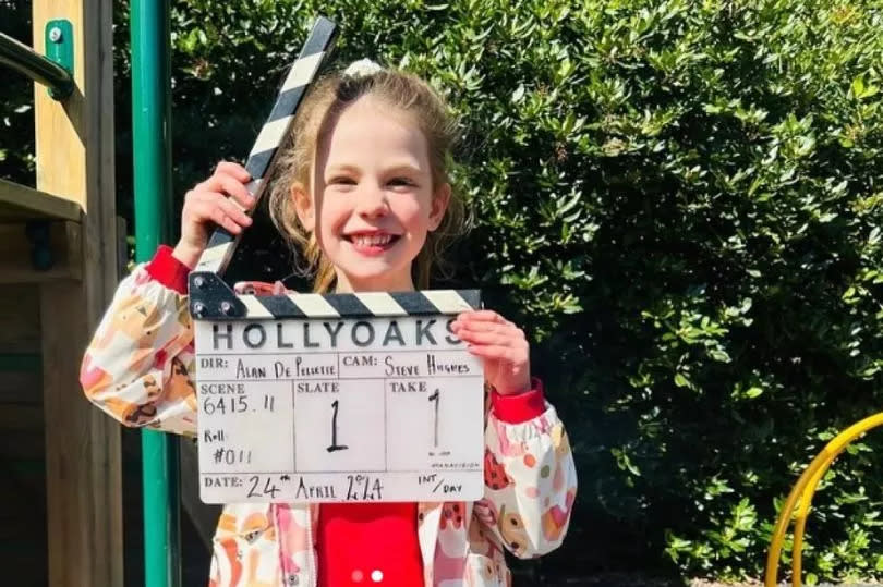 Marnie is starring as Lexi in Hollyoaks -Credit:Kelvin Fletcher Instagram