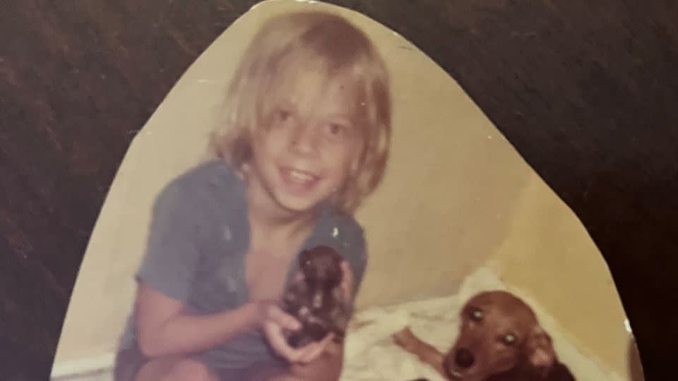 Serial killer Robert Carr’s daughter, Donna, in an undated photo he'd kept with him in prison. - Courtesy Steve Fishman