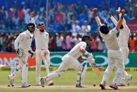 Cricket - India v New Zealand - First Test cricket match - Green Park Stadium, Kanpur - 26/09/2016. India's cricket players celebrate after the match. REUTERS/Danish Siddiqui