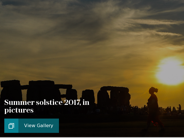 Summer solstice 2017, in pictures