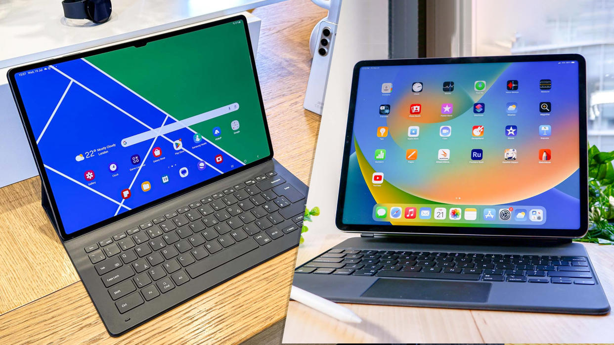  Samsung Galaxy Tab S9 Ultra vs iPad Pro 