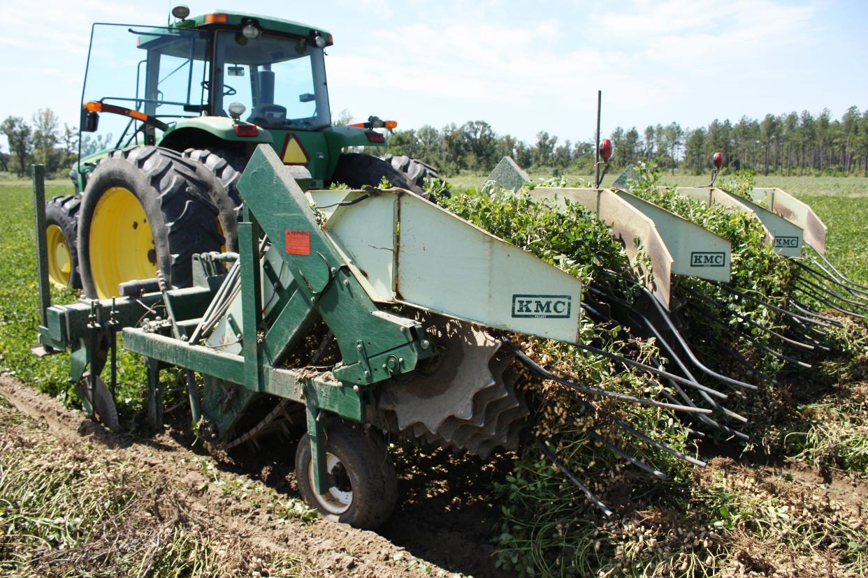 Farm vehicles are primarily designed for use in fields, so motorists should be careful if they encounter them on roadways.