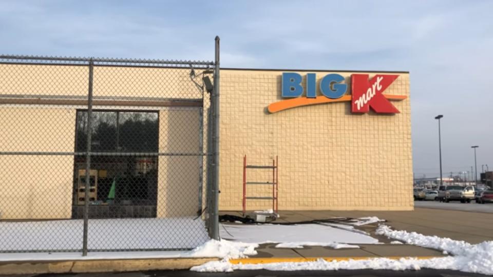 a photo of the outside of a now defunct Big Kmart