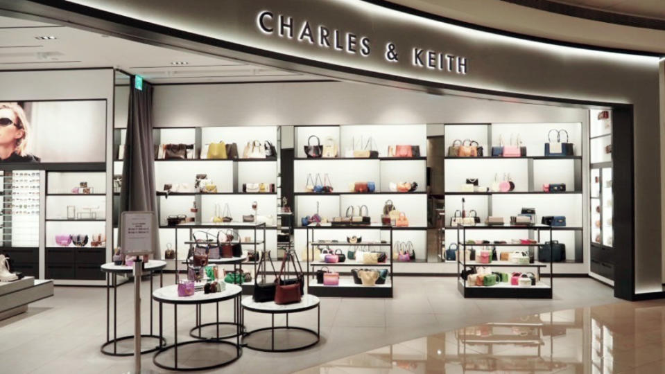 台北101 CHARLES & KEITH（暱稱小CK）專櫃。翻攝台北101臉書