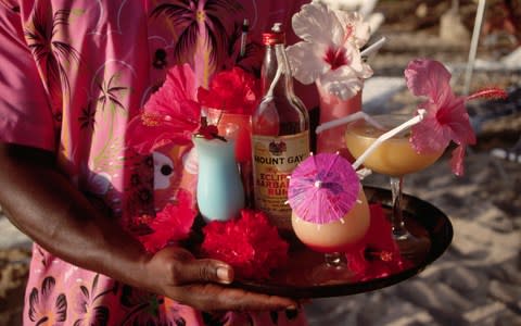 Mount Gay rum from Barbados - Credit: Getty