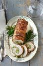 <p>An aromatic brine of juniper, cardamom, and bay imbues this lean cut with juicy flavor. The breadcrumb filling adds a flavor to every bite.</p><p><a href="https://www.womansday.com/food-recipes/food-drinks/recipes/a39421/roast-pork-loin-herb-stuffing-recipe-clv0413/" rel="nofollow noopener" target="_blank" data-ylk="slk:Get the Roast Pork Loin with Herb Stuffing recipe.;elm:context_link;itc:0;sec:content-canvas" class="link "><em><strong>Get the Roast Pork Loin with Herb Stuffing recipe.</strong></em></a> </p>