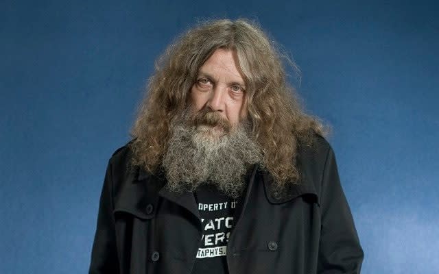 The comic-book writer Alan Moore has called superhero culture 'embarrassing' - Photograph © Colin McPherson, 2010 Tel. +44 7831 838717 Email: mail@colinmcpherson.co.uk