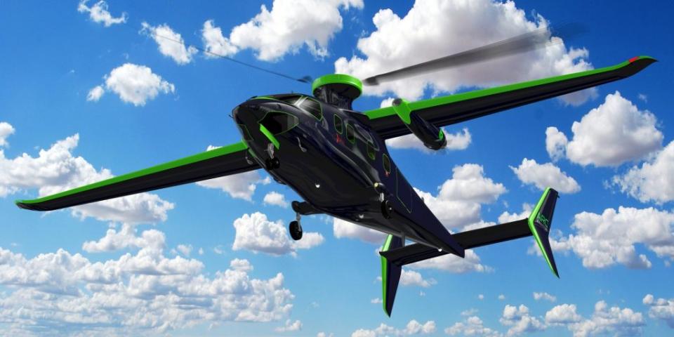 O VTOL ARC Linx P9 é um híbrido de avião e helicóptero capaz de decolar e pousar na vertical.