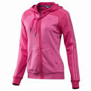 <b><a href="http://www.adidas.co.uk/Women%27s-Essentials-3-Stripes-Hooded-Jacket/W63739_480,en_GB,pd.html" rel="nofollow noopener" target="_blank" data-ylk="slk:Women's Essentials 3-Stripes Hooded Jacket - £28 - Adidas;elm:context_link;itc:0;sec:content-canvas" class="link ">Women's Essentials 3-Stripes Hooded Jacket - £28 - Adidas</a><br></b><br>Wrap up warm in this bright pink zip-up jacket.