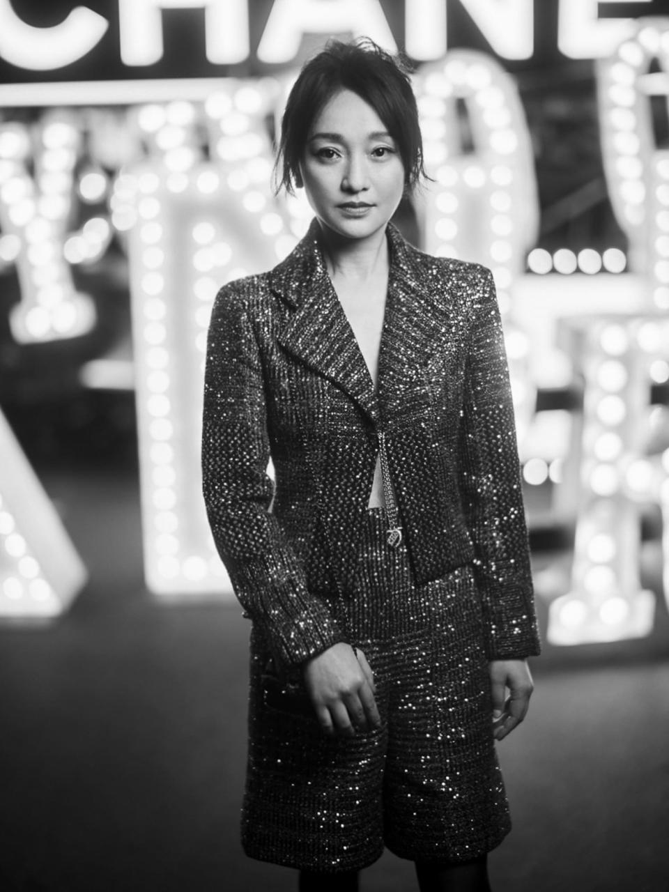 Actress Zhou Xun at Chanel Cruise 2023/24 collection. (PHOTO Chanel)