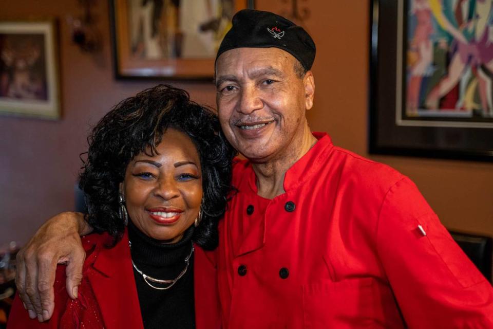 Sharon and Clifton Freshwater own Freshwaters restaurant on North Graham Street in uptown Charlotte.