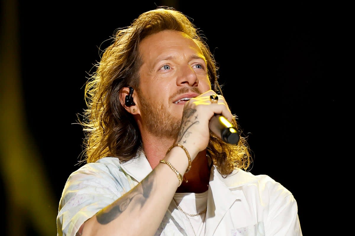 Tyler Hubbard has opened up about life as a solo artist after originally finding fame in duo Florida Georgia Line (Getty)