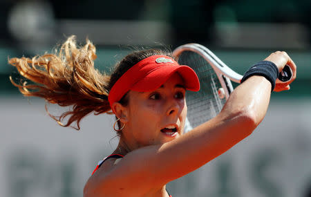 Tennis - French Open - Roland Garros, Paris, France - 1/6/17France's Alize Cornet in action during her second round match against Czech Republic's Barbora StrycovaReuters / Gonzalo Fuentes