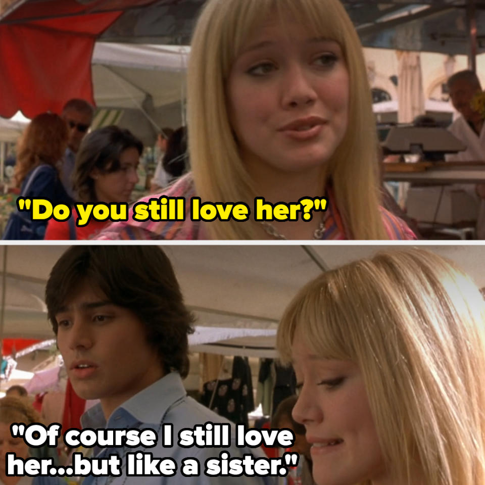 Screenshots from "The Lizzie McGuire Movie"