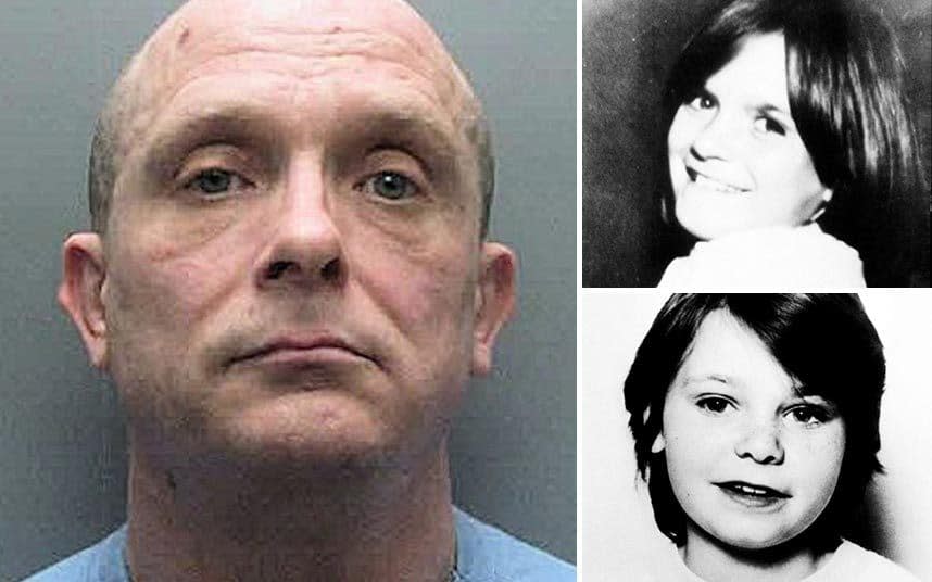 Clockwise from left: Russell Bishop and his victims, Nicola Fellows and Karen Hadaway - PA