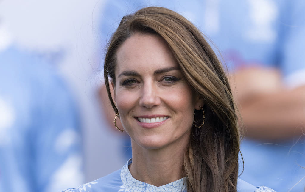 La princesse Kate Middleton est toujours un modèle en terme de mode et de beauté. (Photo by: Sourcing Inc. Royal Charity Polo Cup 2023 held on July 6, 2023 at the Guards Polo Club on Flemish Farm in Windsor, England, UK.)