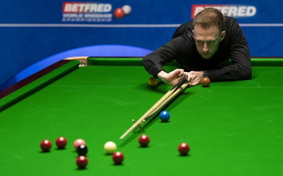 Judd Trump edged ahead against Stuart Bingham (Tim Goode/PA) (PA Wire)