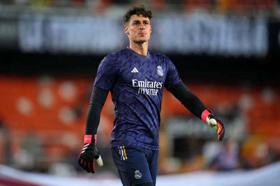 <em>Real Madrid will only sign Kepa if Andriy Lunin leaves. (Photo by Aitor Alcalde/Getty Images)</em>