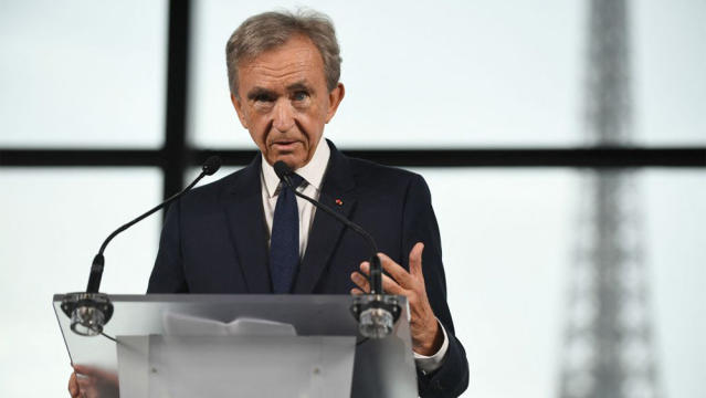 French luxury brand tycoon Bernard Arnault in China